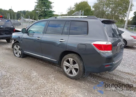 2013 Toyota Highlander V6 Limited из США, поврежденный, VIN 5TDDK3EH2DS215913